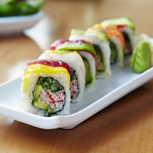 Chez Sushi allows customers to customise their own sushi rolls