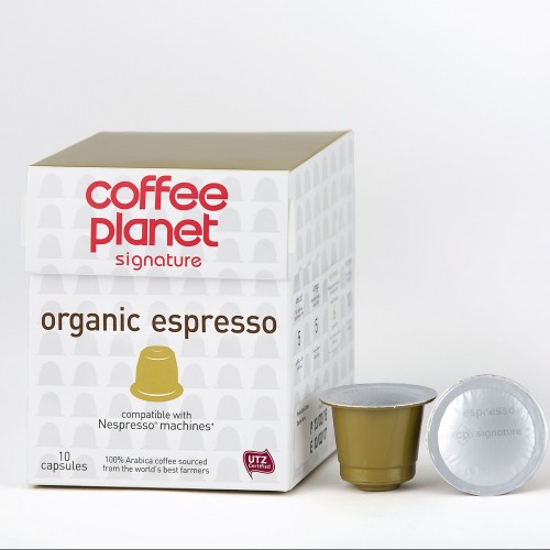 Coffee planet capsules