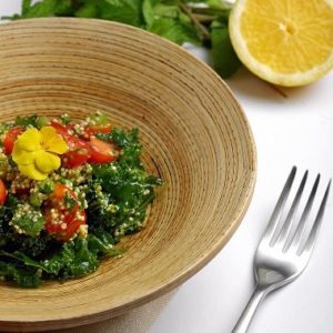 Kale Quinioa Tabbouleh by Nabih and Ghalia