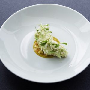 Langoustine wasabi