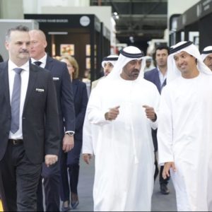 HH Sheikh Ahmed bin Saeed Al Maktoum tours the 18th edition of The Hotel Show Dubai 2017