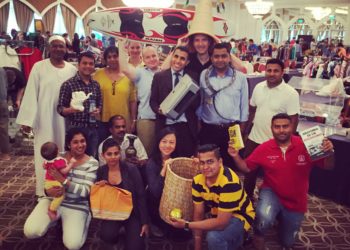 Sheraton Abu Dhabi team raises AED 23.500 for UNICEF