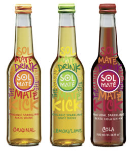 Sol Maté, all natural mate fizzy drink