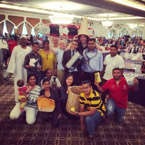 Sheraton Abu Dhabi team at the last flea market