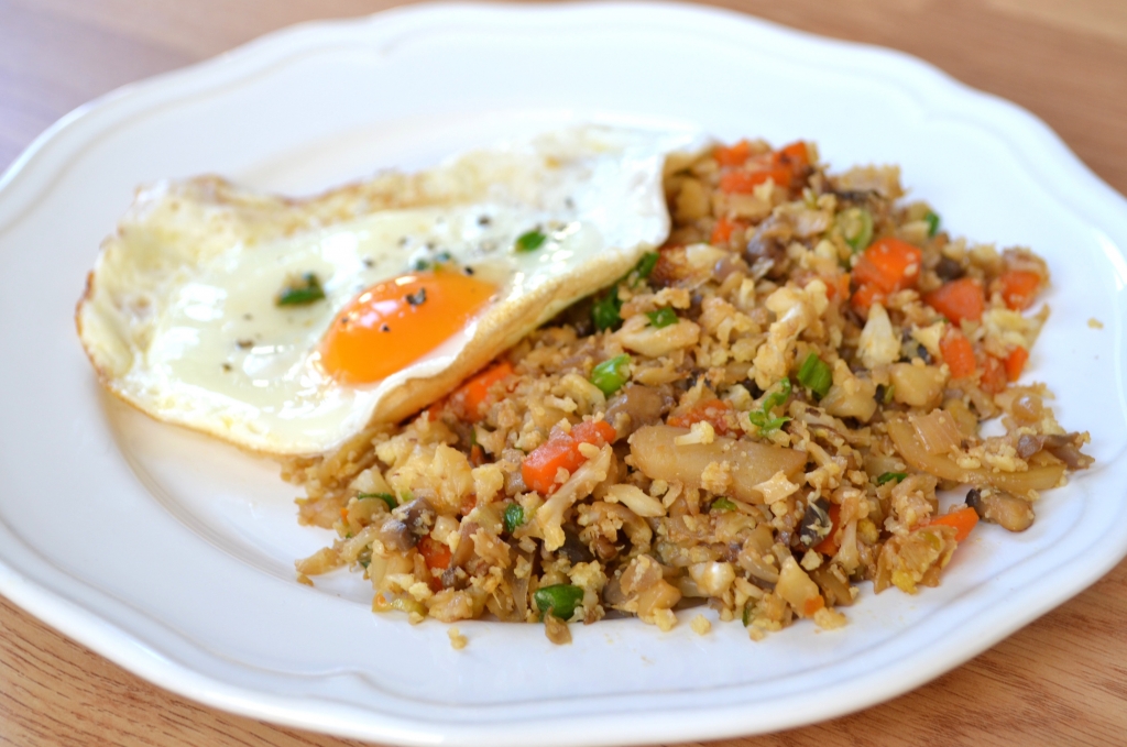 The Cycle Bistro: Tamari Fried Cauliflower Rice