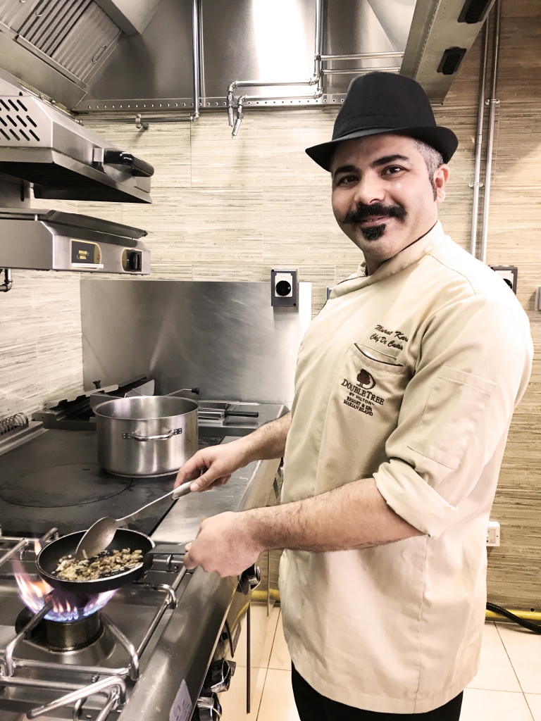 Murat Kara, chef de cuisine DoubleTree by Hilton Resort & Spa Marjan Island