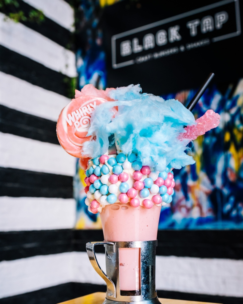 The Cotton Candy CrazyShake at Black Tap - Copy